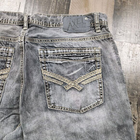 Mens TK Axel size 36x30 Relaxed Straight Mid Rise Jeans - Picture 3 of 11